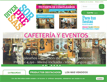 Tablet Screenshot of diversorpresas.com
